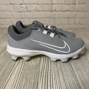 Nike Hyperdiamond 4 Pro MCS Molded Softball Cleats Womens 10 Gray DC8990-012 New